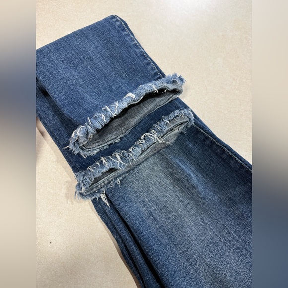 DL1961 Mara Mid Rise Instasculpt Straight Ankle Jeans Libby Size 29 - Picture 15 of 15